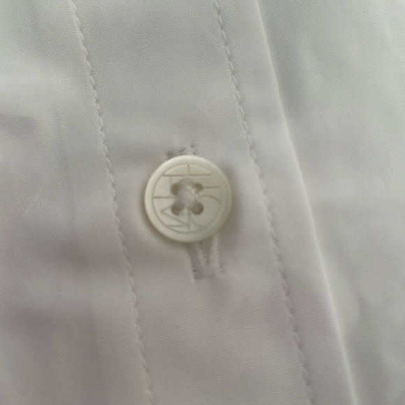 NWT TOTÊME Signature Organic Cotton Poplin Button-Up Shirt - Picture 13 of 14